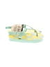 Assorted Brands Tropical Green Yellow Flip Flops Size 10 (kids) - photo 1