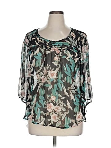 Lauren Conrad 3/4 Sleeve Blouse (view 1)