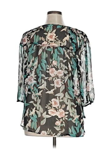 Lauren Conrad 3/4 Sleeve Blouse (view 2)