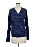 Lularoe Polka Dots Blue Pullover Sweater Size S - photo 1