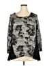 I.N. Studio Gray 3/4 Sleeve T-Shirt Size 2X - photo 1