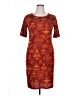 Lularoe Graphic Orange Casual Dress Size XL - photo 1