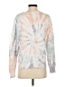 Fate 100% Cotton Tie-dye White Pullover Sweater Size S - photo 2