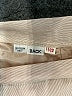 Back Solid Tan Ivory Casual Skirt Size L - photo 4