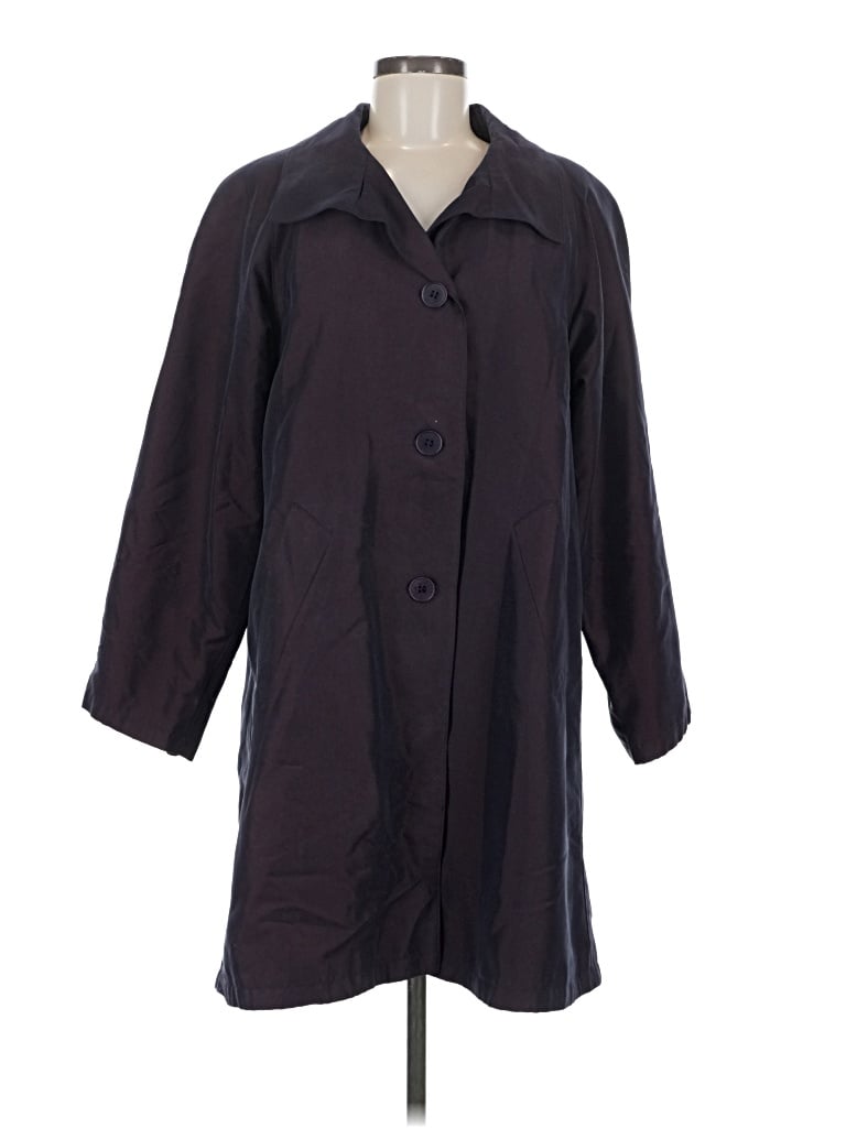 Pre-owned Assorted Brands Trenchcoat In Purple