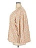 Lands' End Tan Long Sleeve Blouse Size 2X - photo 5