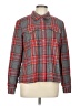 Sundance Plaid Red Long Sleeve Button-Down Shirt Size 10 - photo 1