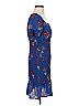 Leith Print Blue Cocktail Dress Size S - photo 4