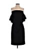 Lauren by Ralph Lauren Solid Black Cocktail Dress Size 4 - photo 1