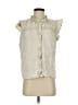 Rails Ivory Sleeveless Button-Down Shirt Size XS - photo 1