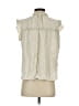 Rails Ivory Sleeveless Button-Down Shirt Size XS - photo 2