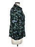 Haute Hippie Floral Teal Long Sleeve Blouse Size L - photo 4