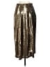 MICHAEL Michael Kors 100% Polyester Metallic Gold Formal Skirt Size XS - photo 1