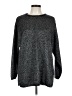 Hanes Signature Collection Metallic Gray Pullover Sweater Size L - photo 1