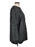 Hanes Signature Collection Metallic Gray Pullover Sweater Size L - photo 4