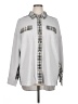 Unbranded Plaid Gray Long Sleeve Blouse Size XL - photo 1