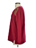 Bob Mackie 100% Cotton Burgundy Pullover Sweater Size S - photo 5