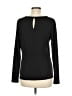 Ann Taylor Black Long Sleeve Top Size M - photo 2