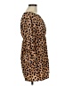 Unbranded 100% Polyester Animal Print Brown Casual Dress Size M - photo 4