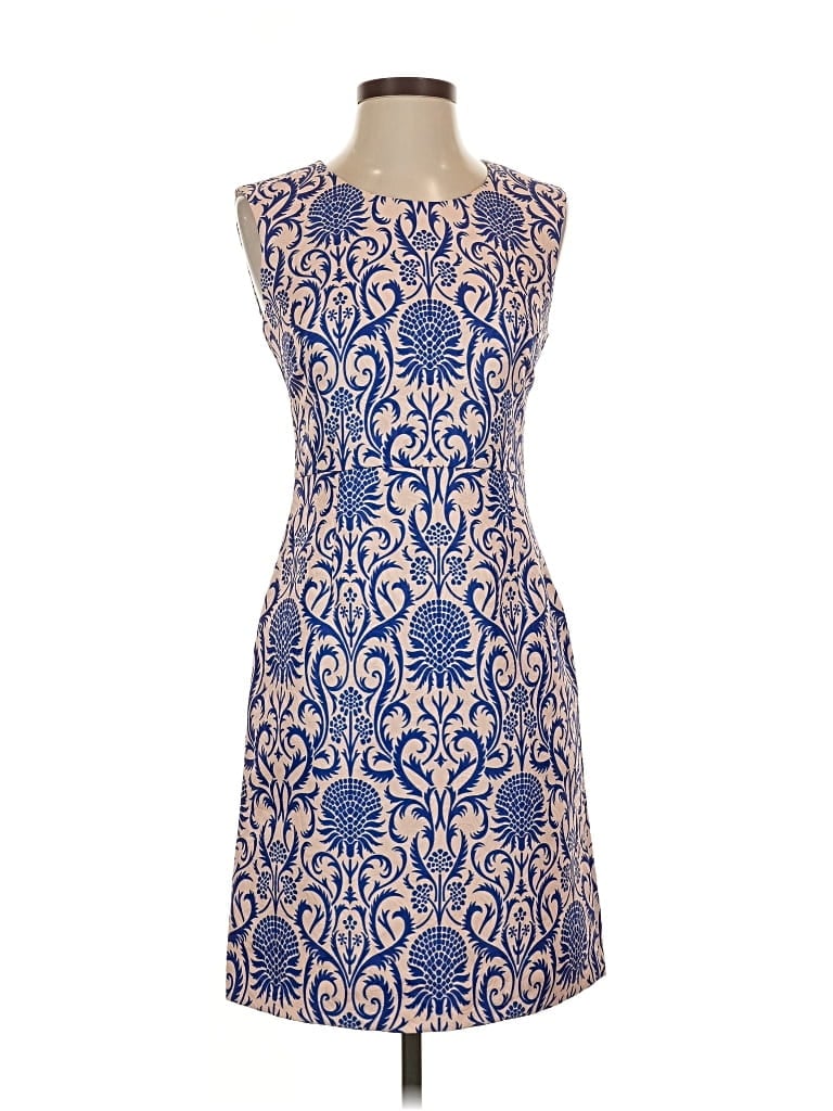 Pre-owned Assorted Brands Cocktail Dress In Blue