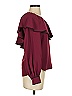 Amanda Uprichard 100% Polyester Burgundy 3/4 Sleeve Blouse Size P (petite) - photo 4