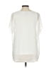 Design History 100% Polyester Ivory Short Sleeve Blouse Size L - photo 2