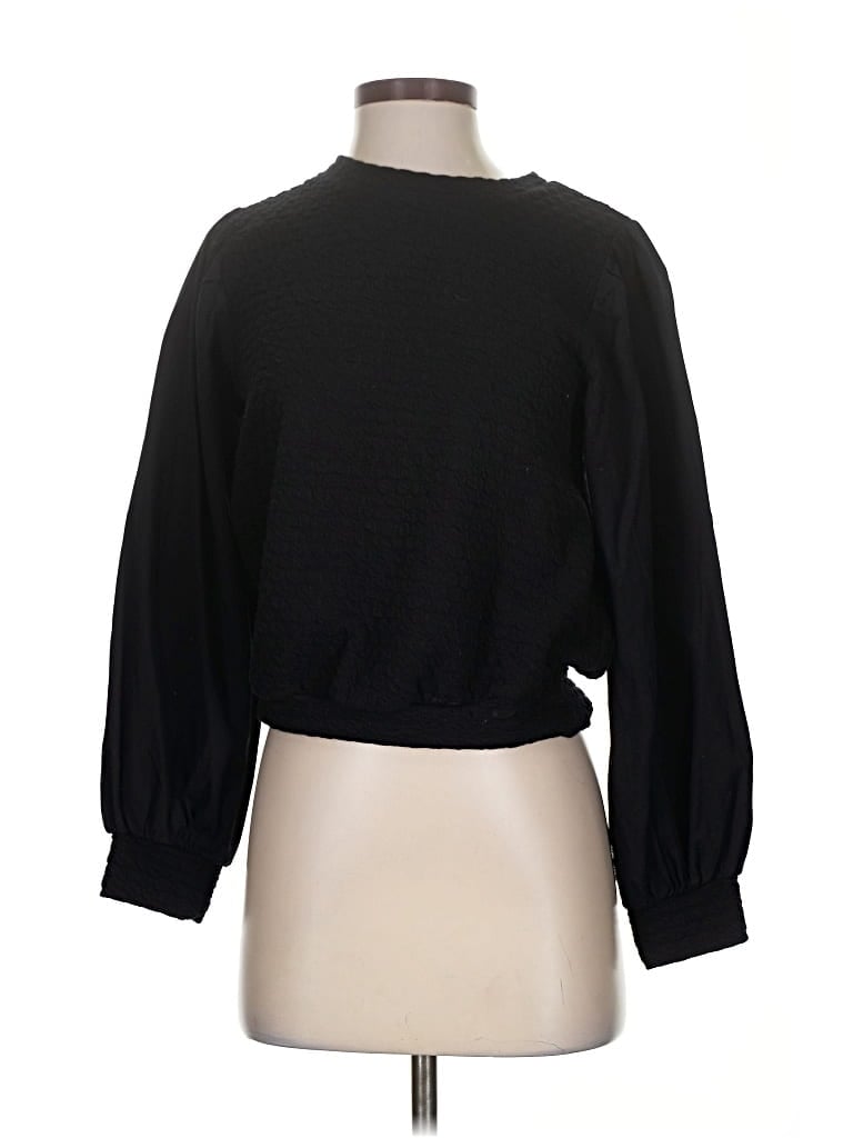 Pre-owned Porridge Pullover Sweater In Black