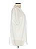 Design History 100% Polyester Ivory Short Sleeve Blouse Size L - photo 4