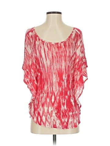 Velvet Short Sleeve Blouse (view 1)