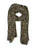 Unbranded Animal Print Brown Scarf One size - photo 1