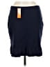 Joe Fresh 100% Nylon Solid Blue Formal Skirt Size M - photo 2