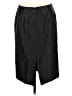 Carmen Marc Valvo Solid Black Formal Skirt Size 12 - photo 2