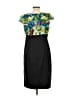 AB Studio 100% Polyester Graphic Black Cocktail Dress Size 12 - photo 2