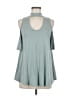 MTS Teal Sleeveless Blouse Size S - photo 1