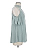 MTS Teal Sleeveless Blouse Size S - photo 4