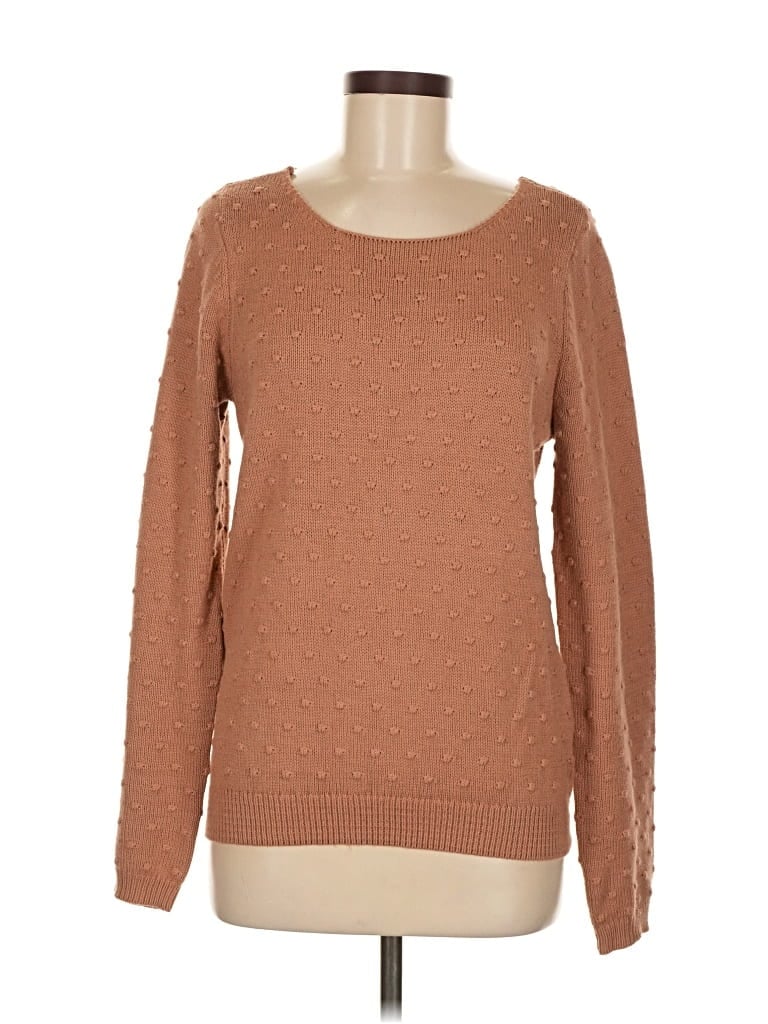 Pre-owned Saltwater Luxe Pullover Sweater In Brown