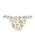 Assorted Brands Floral Ivory Swimsuit Bottoms Size M - photo 2
