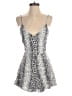 Millau Animal Print Silver Romper Size XS - photo 1