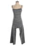 Cuidado Con el Perro Plaid Gray Jumpsuit Size S - photo 1