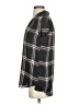 Ann Taylor 100% Polyester Plaid Black Long Sleeve Blouse Size S - photo 5