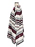 Assorted Brands 100% Polyester Stripes Burgundy 3/4 Sleeve Blouse Size Lg - XL - photo 5