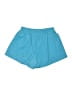 Klesis 100% Polyester Solid Teal Shorts Size M - photo 2