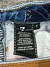 7 For All Mankind Solid Blue Jeans Size 7 - photo 3