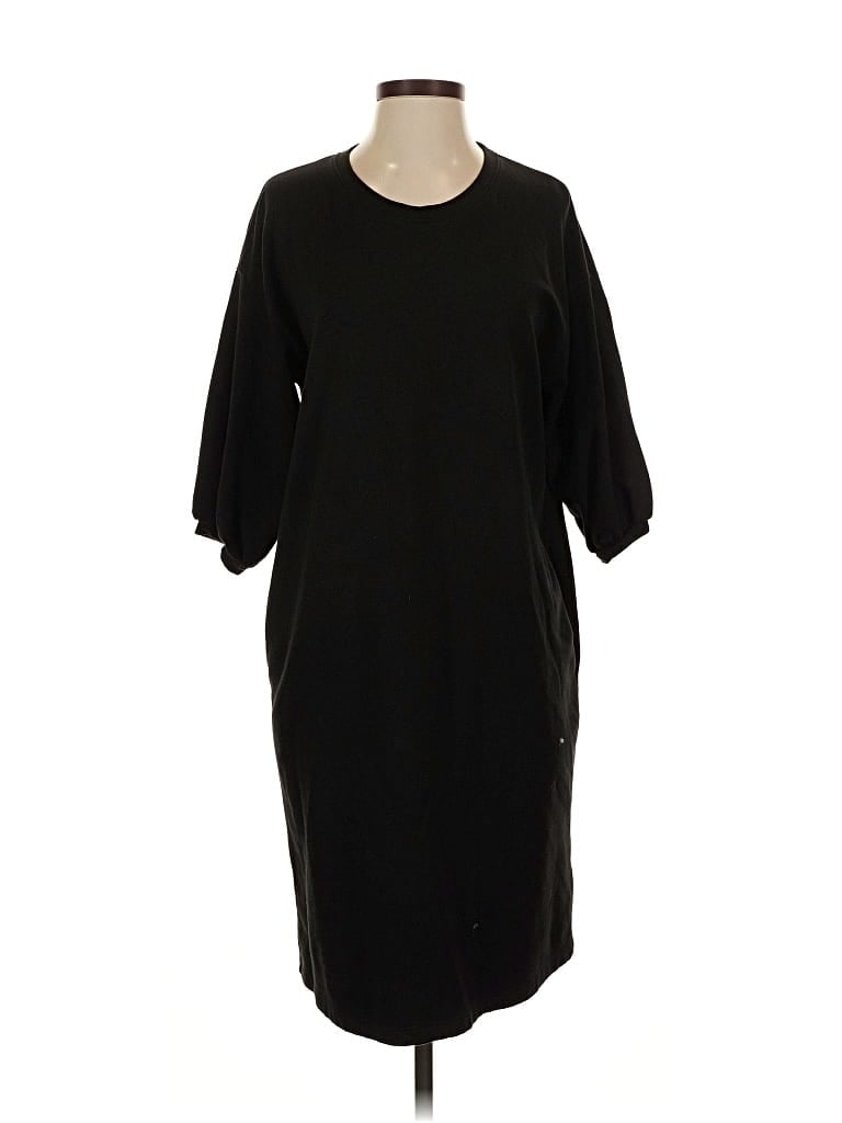 Pre-owned The Drop Casual Dress In Black