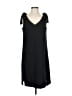 Jax Solid Black Casual Dress Size 8 - photo 1