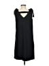 Jax Solid Black Casual Dress Size 8 - photo 2