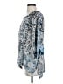 Alberto Makali Blue 3/4 Sleeve Blouse Size S - photo 5