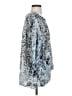 Alberto Makali Blue 3/4 Sleeve Blouse Size S - photo 4