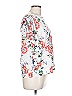 Primark 100% Polyester White Short Sleeve Blouse Size 10 - photo 4