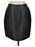 Shipley and Halmos Solid Black Silk Skirt Size 8 - photo 2